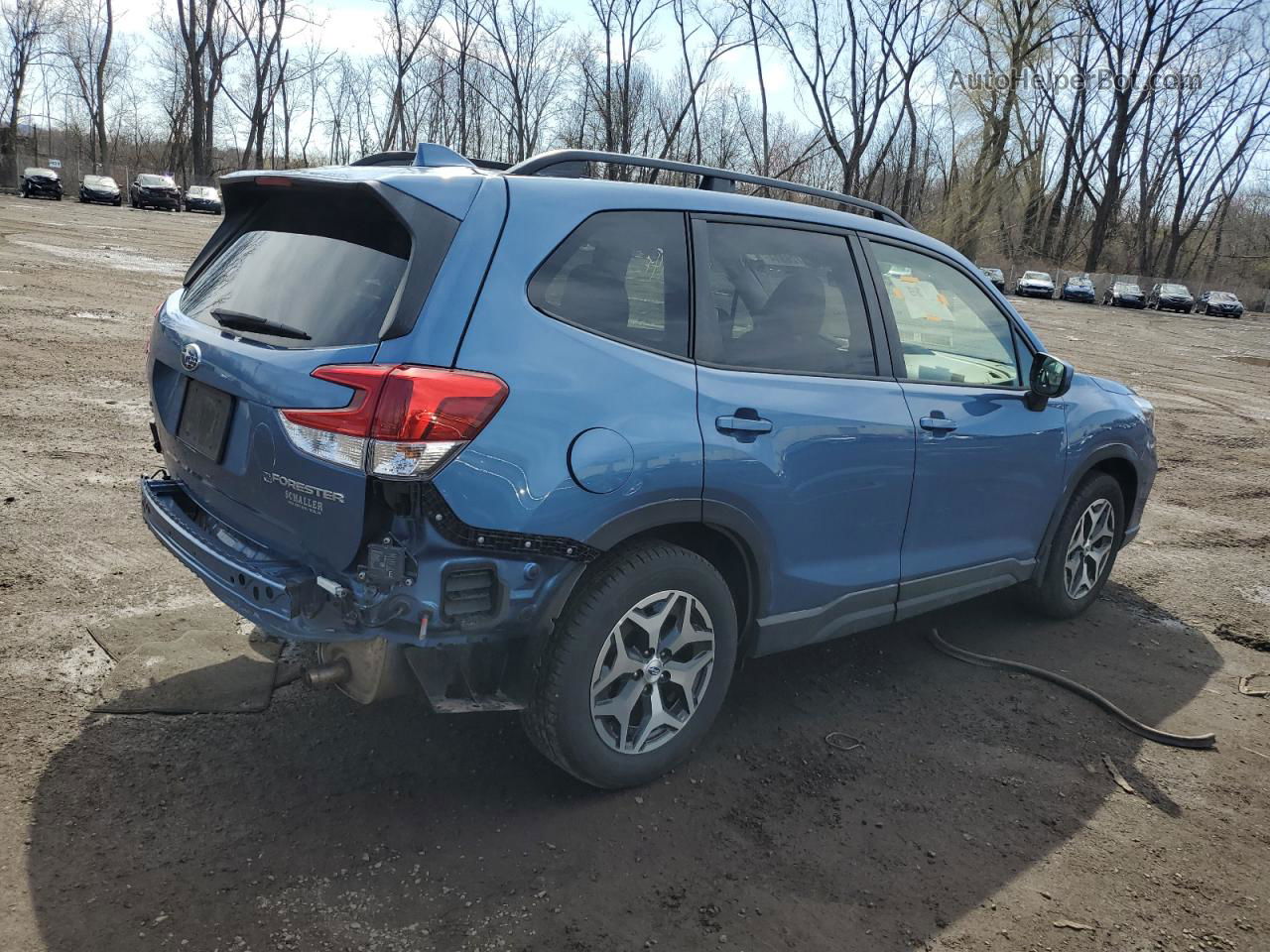 2019 Subaru Forester Premium Blue vin: JF2SKAGC1KH574248