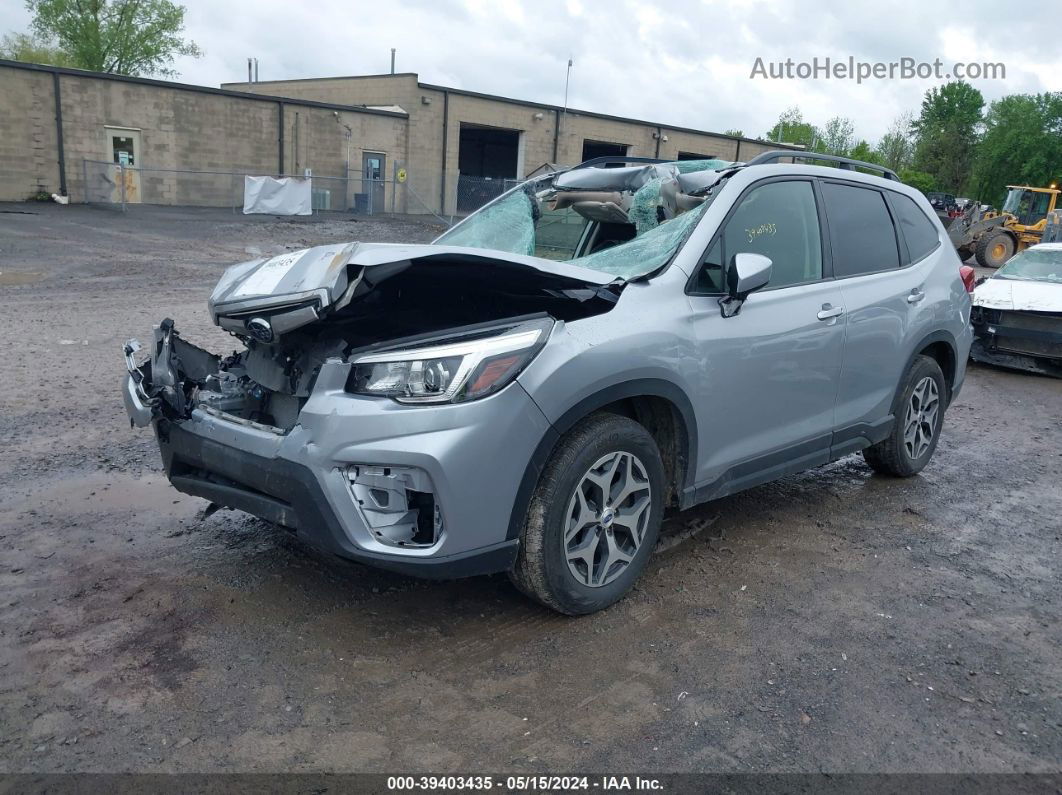 2019 Subaru Forester Premium Gray vin: JF2SKAGC2KH428103