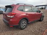 2019 Subaru Forester Premium Burgundy vin: JF2SKAGC2KH574713