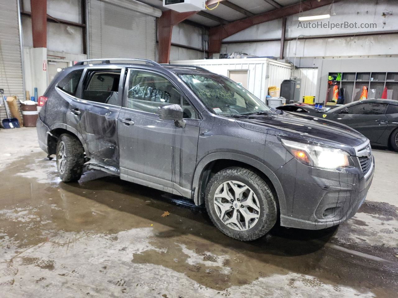 2019 Subaru Forester Premium Black vin: JF2SKAGC2KH591771