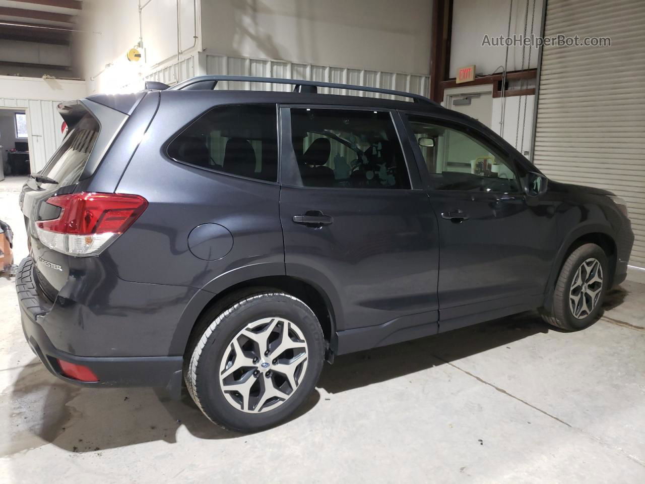 2019 Subaru Forester Premium Синий vin: JF2SKAGC3KH458209