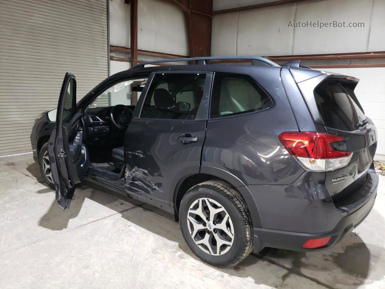 2019 Subaru Forester Premium Blue vin: JF2SKAGC3KH458209