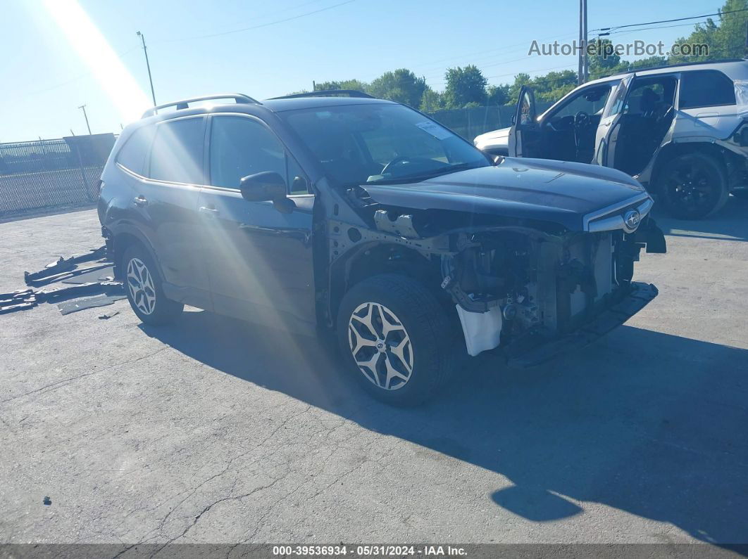 2019 Subaru Forester Premium Gray vin: JF2SKAGC3KH546791