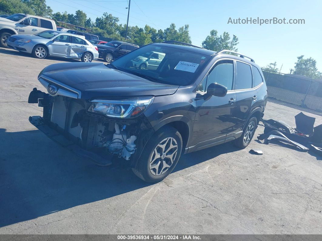 2019 Subaru Forester Premium Gray vin: JF2SKAGC3KH546791