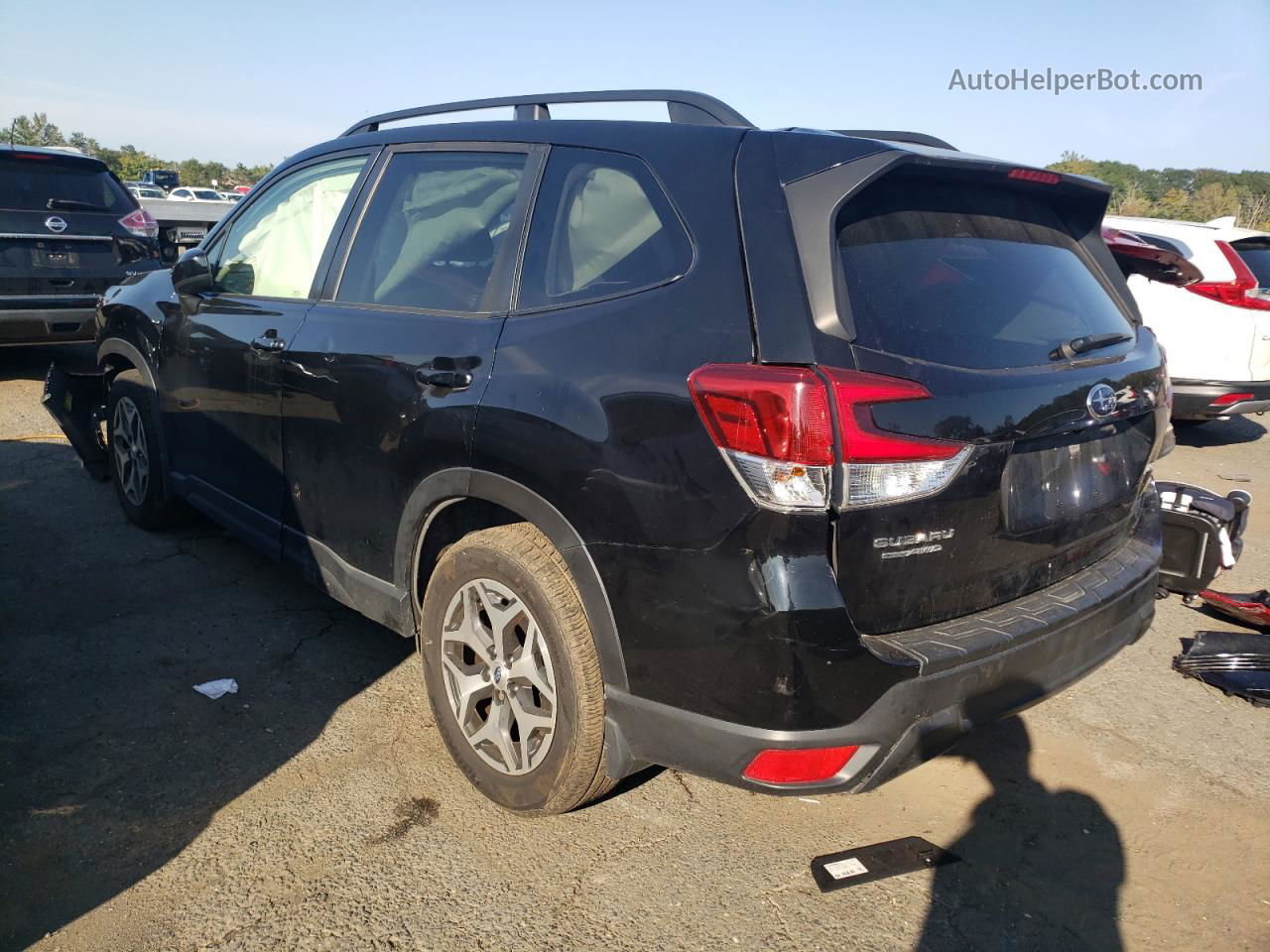 2020 Subaru Forester Premium Черный vin: JF2SKAGC3LH415250