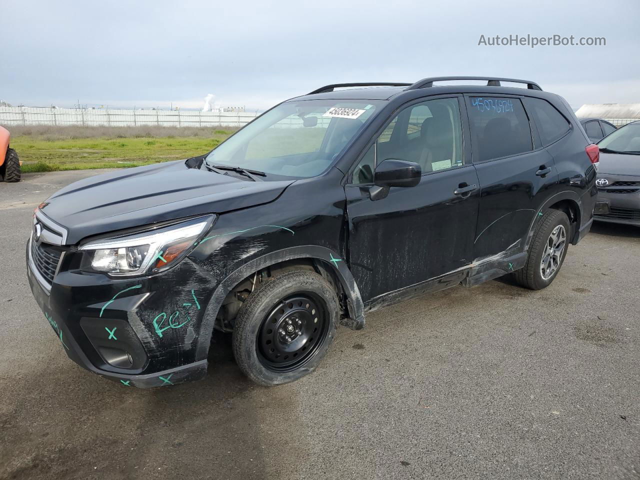 2020 Subaru Forester Premium Black vin: JF2SKAGC3LH419668