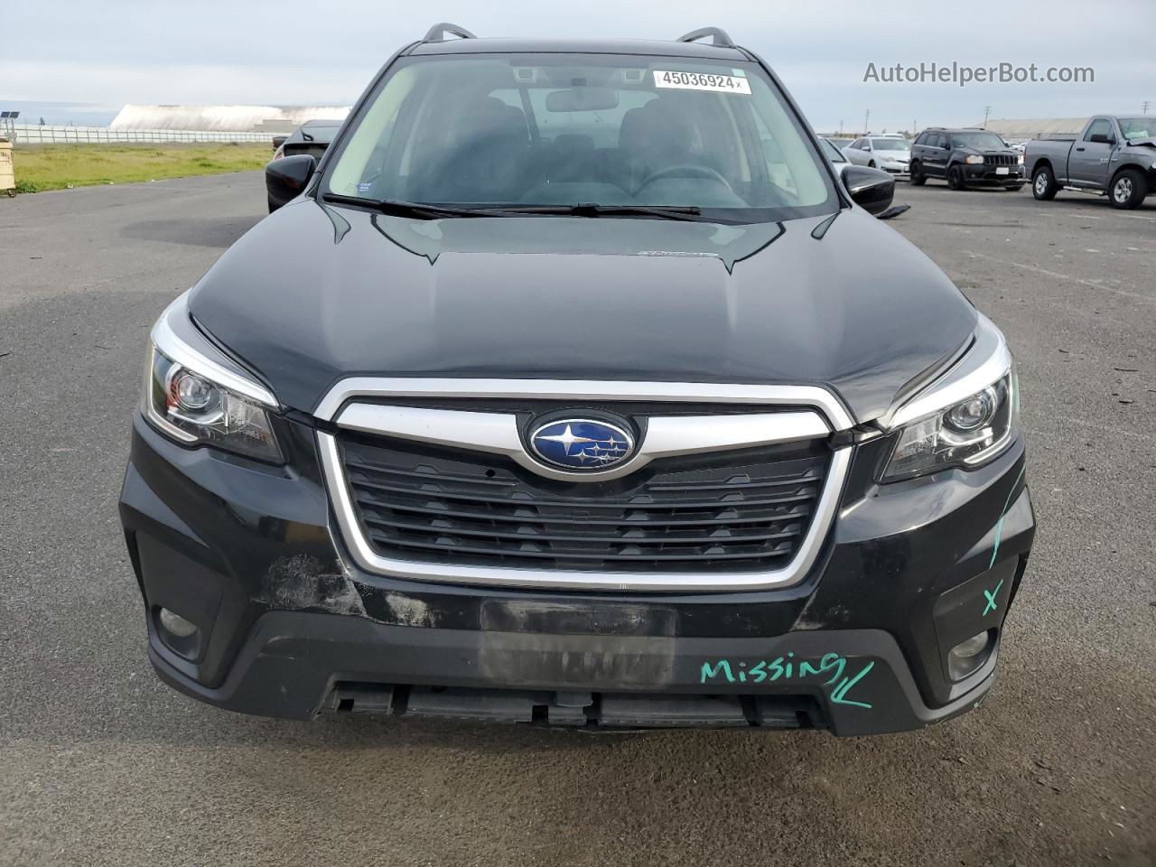 2020 Subaru Forester Premium Черный vin: JF2SKAGC3LH419668