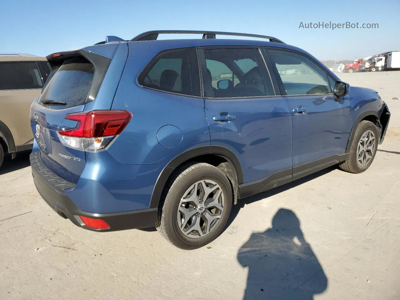 2020 Subaru Forester Premium Blue vin: JF2SKAGC3LH580828