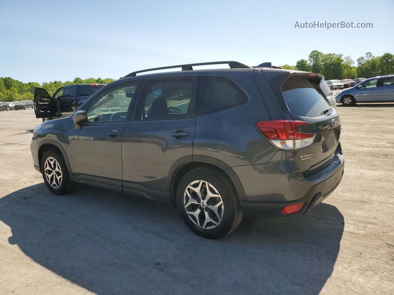 2020 Subaru Forester Premium Gray vin: JF2SKAGC3LH598696