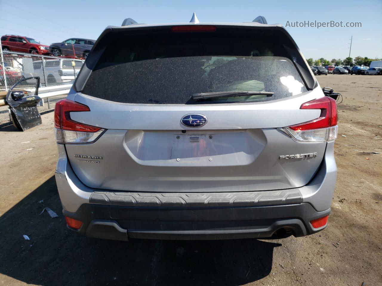 2019 Subaru Forester Premium Silver vin: JF2SKAGC4KH408824