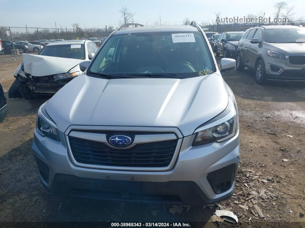 2019 Subaru Forester Premium Silver vin: JF2SKAGC4KH444822