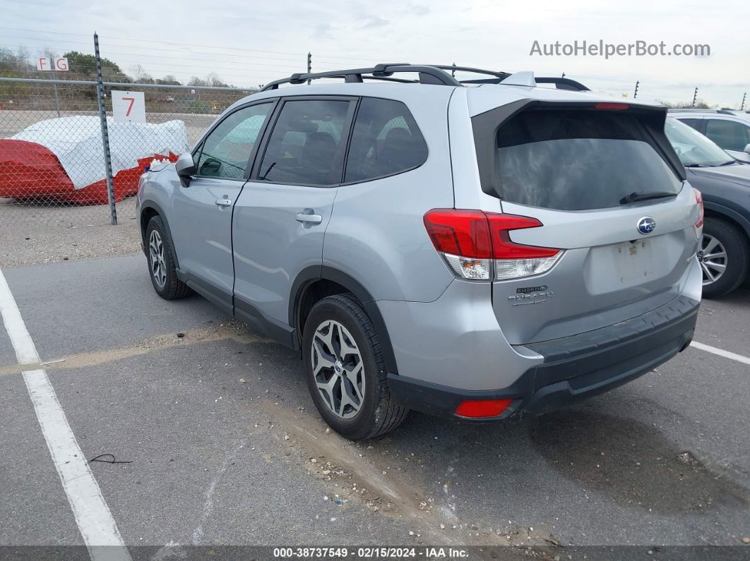 2019 Subaru Forester Premium Серебряный vin: JF2SKAGC4KH507983