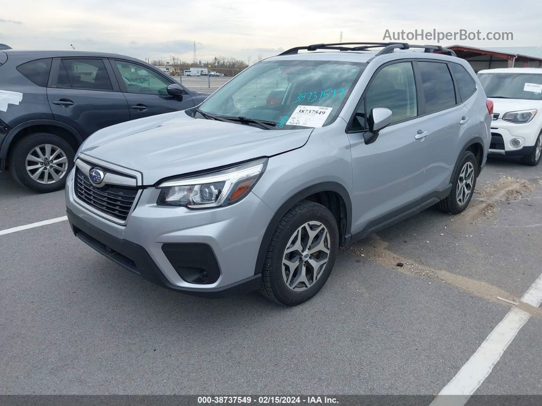 2019 Subaru Forester Premium Silver vin: JF2SKAGC4KH507983