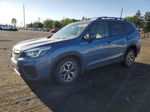 2019 Subaru Forester Premium Blue vin: JF2SKAGC6KH426371