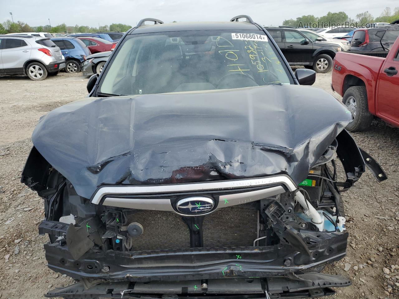 2019 Subaru Forester Premium Black vin: JF2SKAGC6KH435880