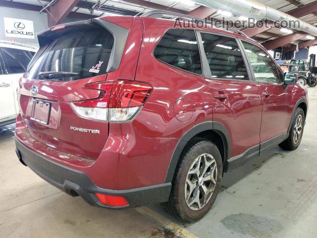 2019 Subaru Forester Premium Red vin: JF2SKAGC6KH494377