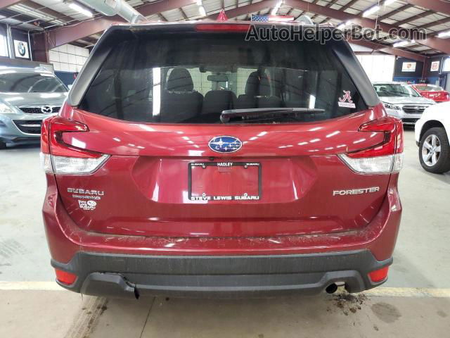 2019 Subaru Forester Premium Red vin: JF2SKAGC6KH494377