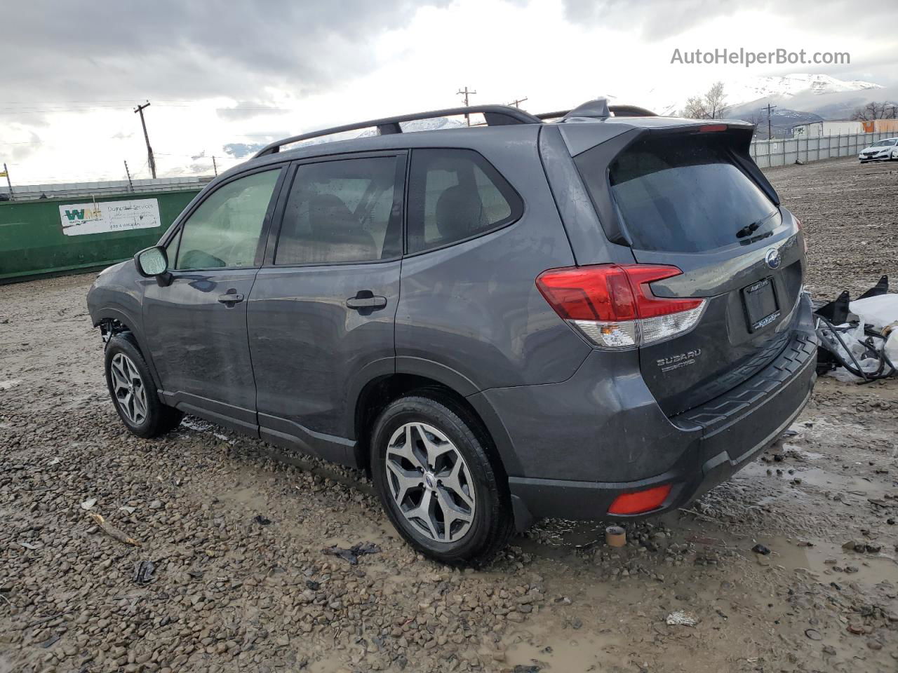 2020 Subaru Forester Premium Gray vin: JF2SKAGC6LH559052