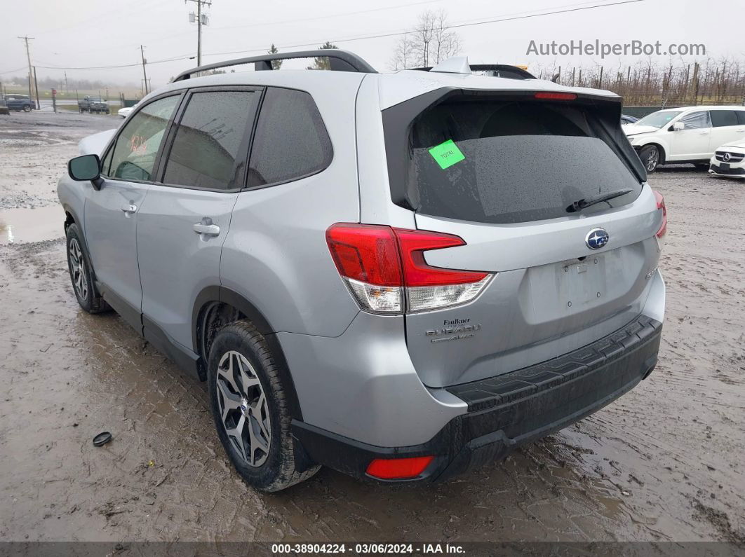 2020 Subaru Forester Premium Silver vin: JF2SKAGC7LH493563