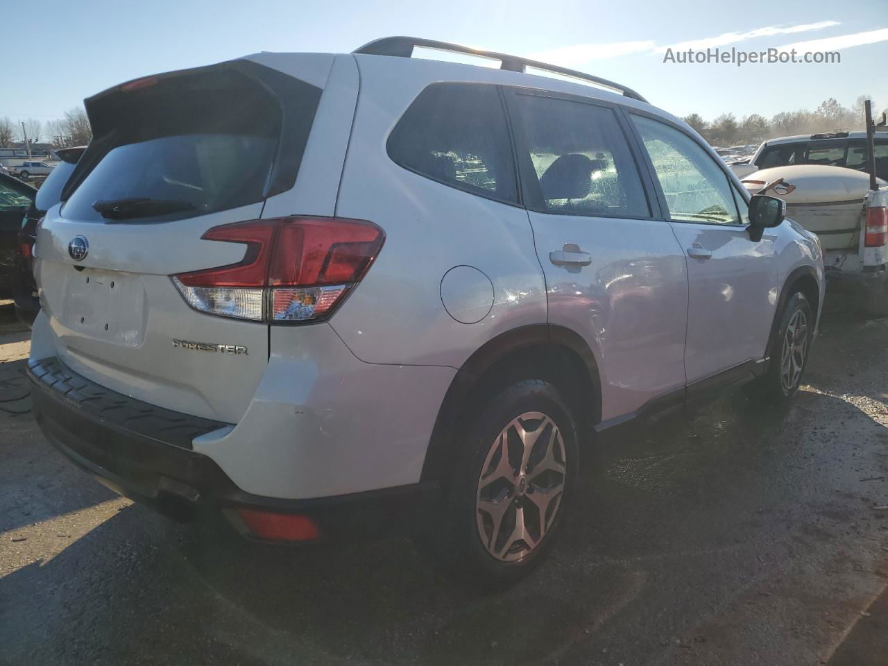 2020 Subaru Forester Premium Белый vin: JF2SKAGC7LH547959