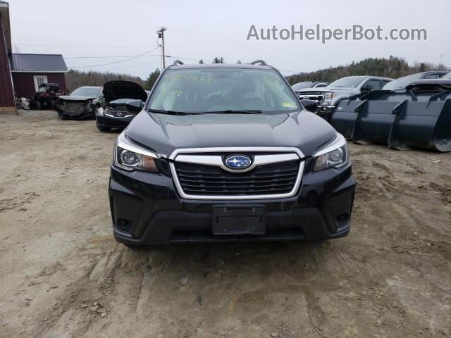 2020 Subaru Forester Premium Черный vin: JF2SKAGC7LH591198