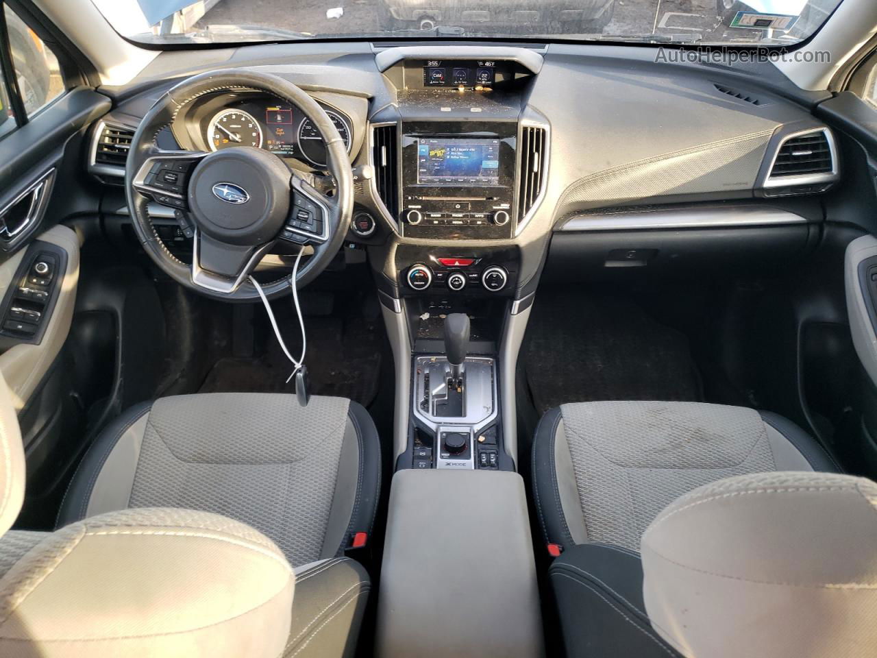 2019 Subaru Forester Premium Blue vin: JF2SKAGC8KH422256