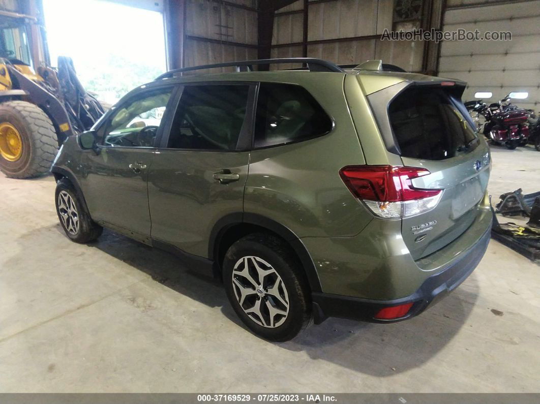 2019 Subaru Forester Premium Зеленый vin: JF2SKAGC8KH455435