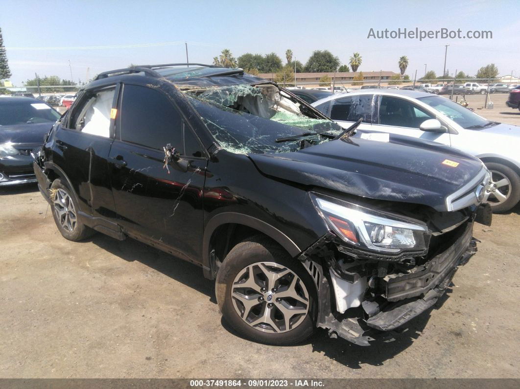 2019 Subaru Forester Premium Черный vin: JF2SKAGCXKH463133