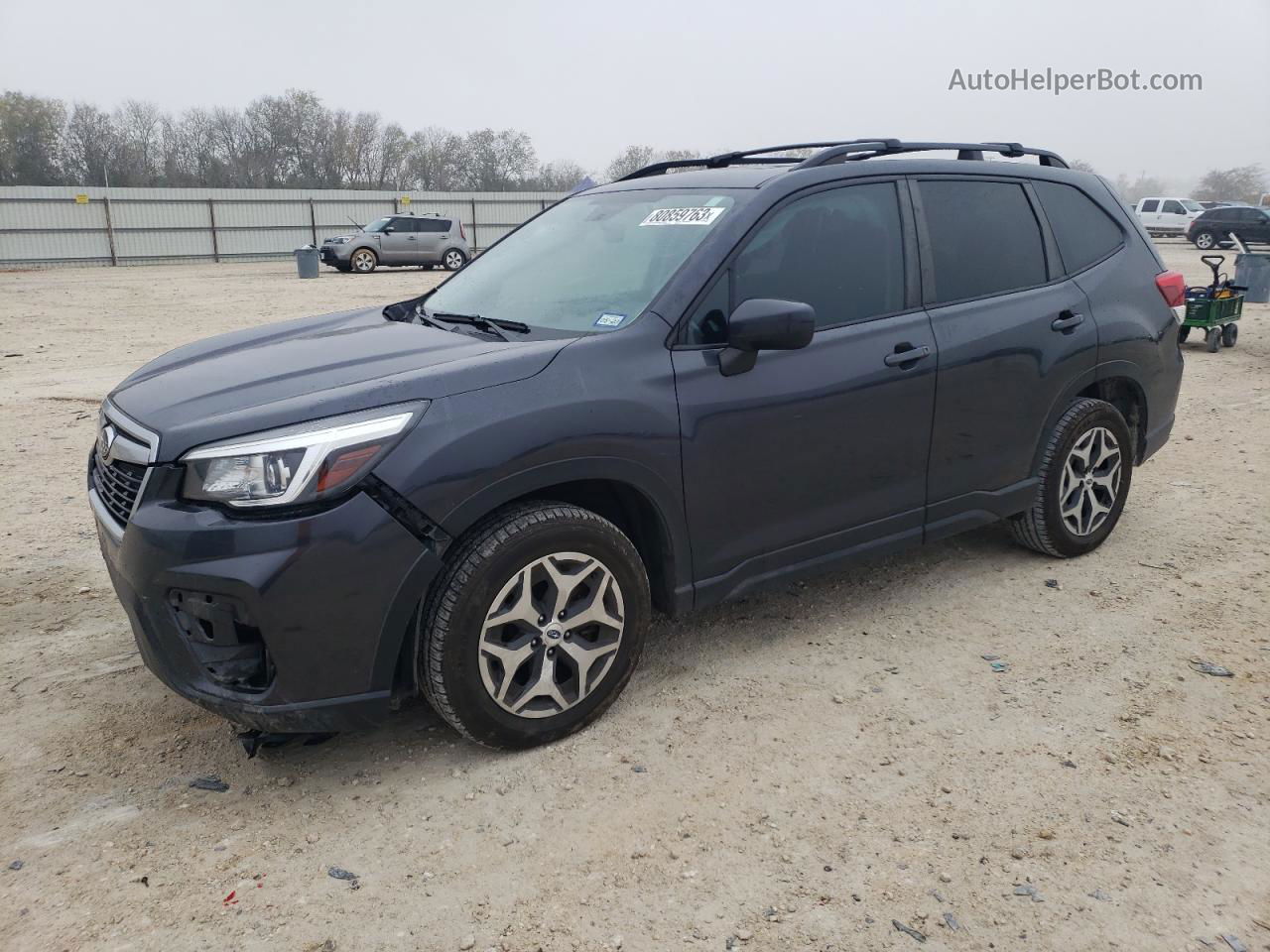 2019 Subaru Forester Premium Blue vin: JF2SKAGCXKH541376