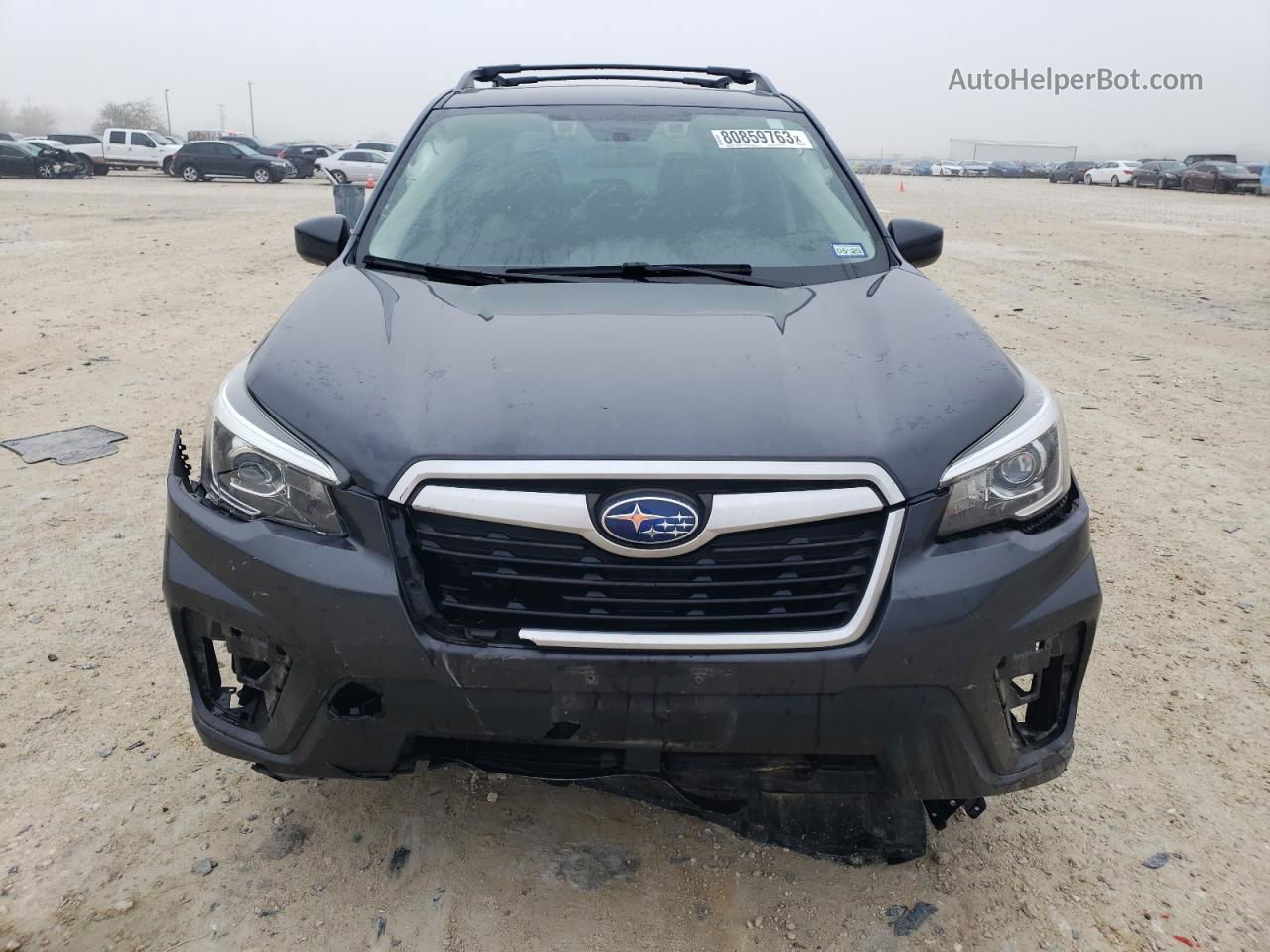 2019 Subaru Forester Premium Blue vin: JF2SKAGCXKH541376