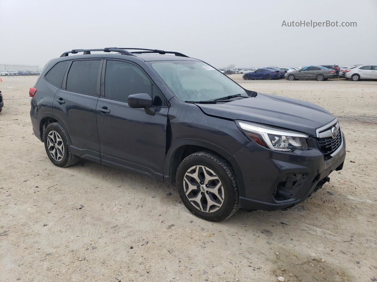 2019 Subaru Forester Premium Blue vin: JF2SKAGCXKH541376