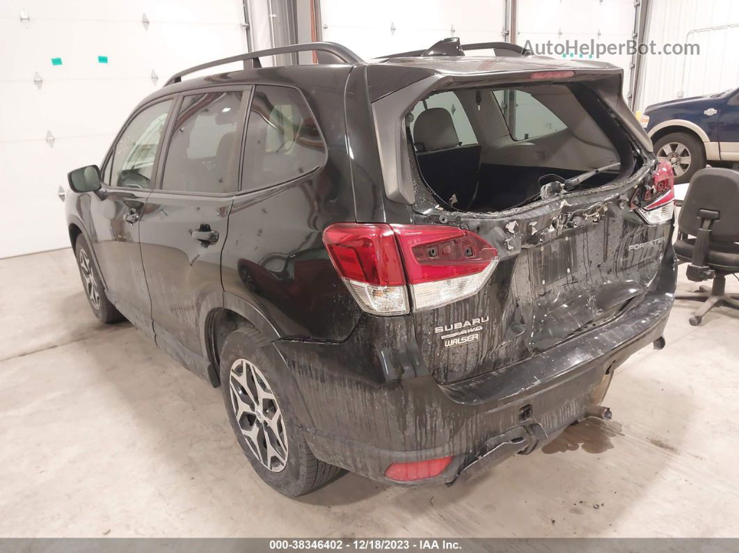 2020 Subaru Forester Premium Черный vin: JF2SKAJC0LH467542