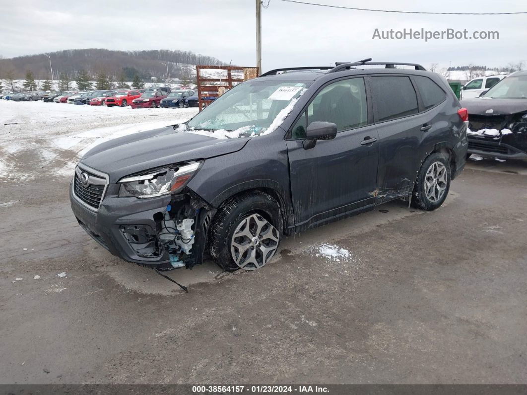 2020 Subaru Forester Premium Gray vin: JF2SKAJC0LH482963