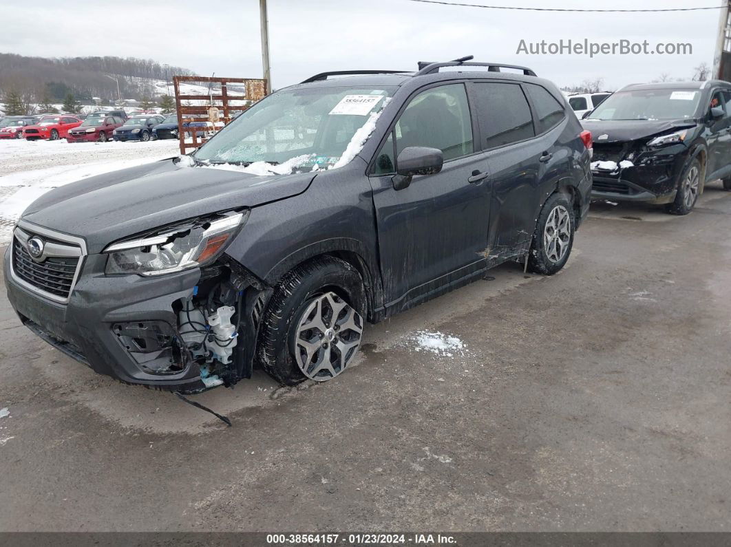 2020 Subaru Forester Premium Gray vin: JF2SKAJC0LH482963