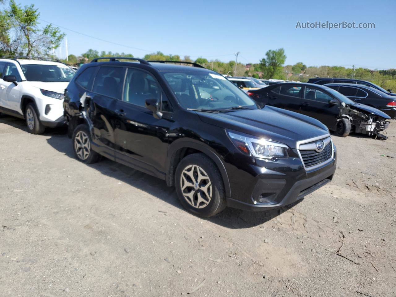 2020 Subaru Forester Premium Black vin: JF2SKAJC0LH500992