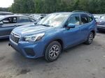 2020 Subaru Forester Premium Blue vin: JF2SKAJC0LH522667