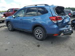 2020 Subaru Forester Premium Blue vin: JF2SKAJC0LH522667