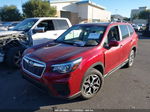 2020 Subaru Forester Premium Red vin: JF2SKAJC0LH591004