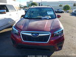 2020 Subaru Forester Premium Red vin: JF2SKAJC0LH591004