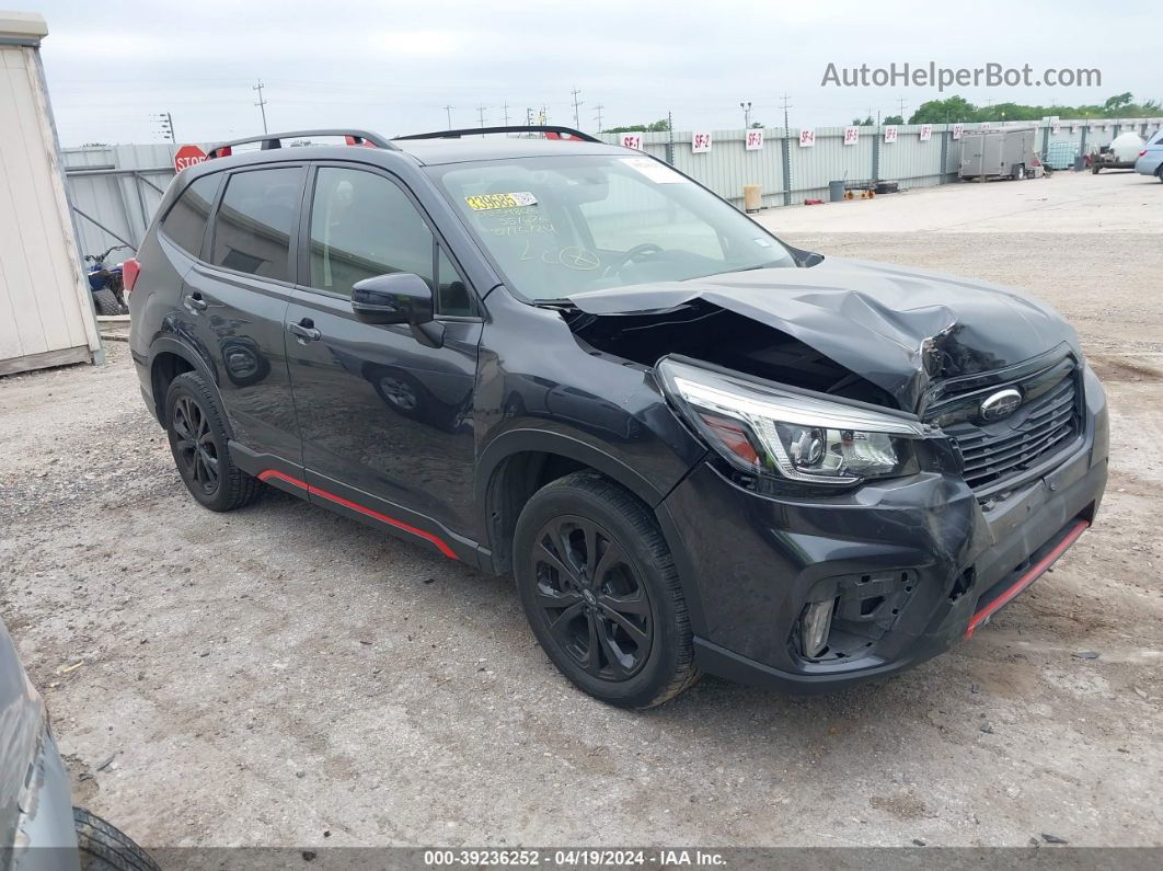 2019 Subaru Forester Sport Gray vin: JF2SKAJC1KH551626