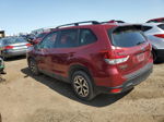 2020 Subaru Forester Premium Red vin: JF2SKAJC1LH428538