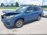 2020 Subaru Forester Premium Blue vin: JF2SKAJC1LH563874