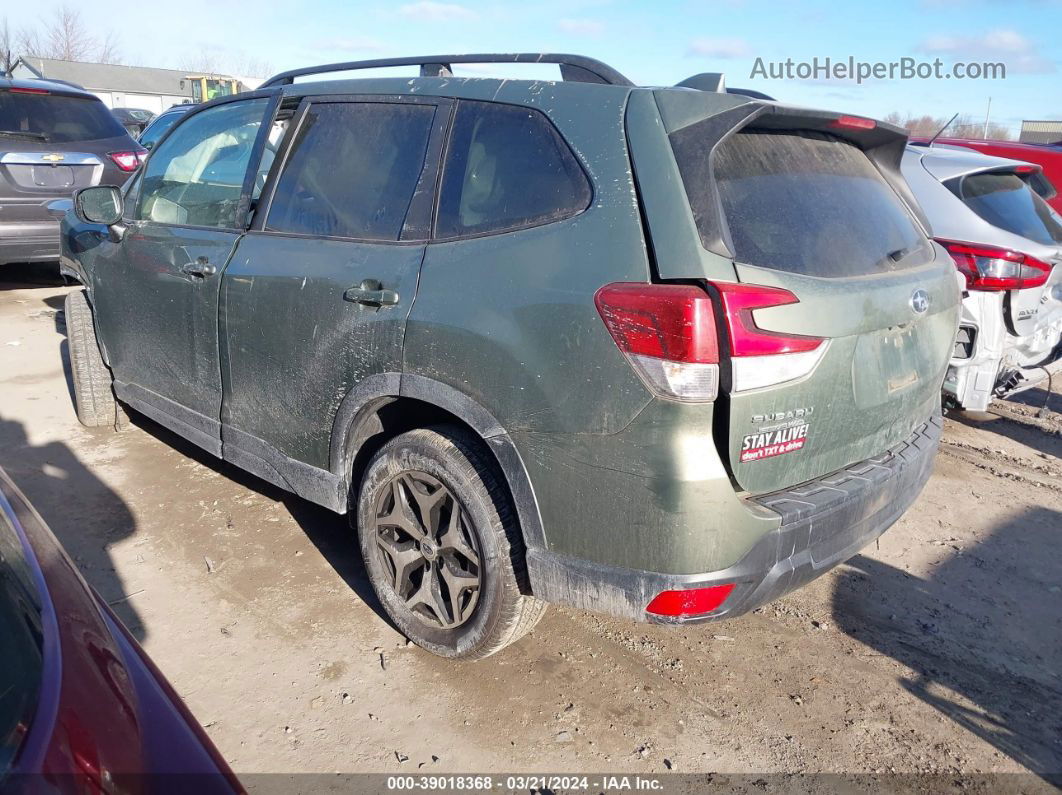 2020 Subaru Forester Premium Зеленый vin: JF2SKAJC2LH413241