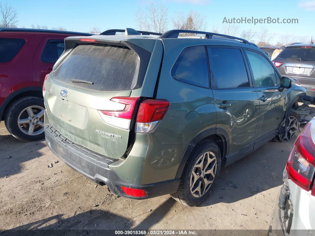 2020 Subaru Forester Premium Зеленый vin: JF2SKAJC2LH413241