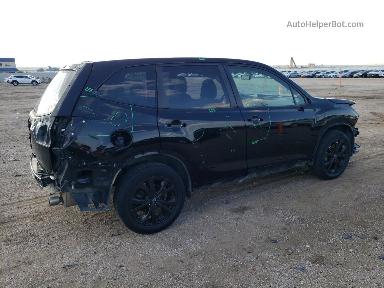 2019 Subaru Forester Sport Black vin: JF2SKAJC3KH428765