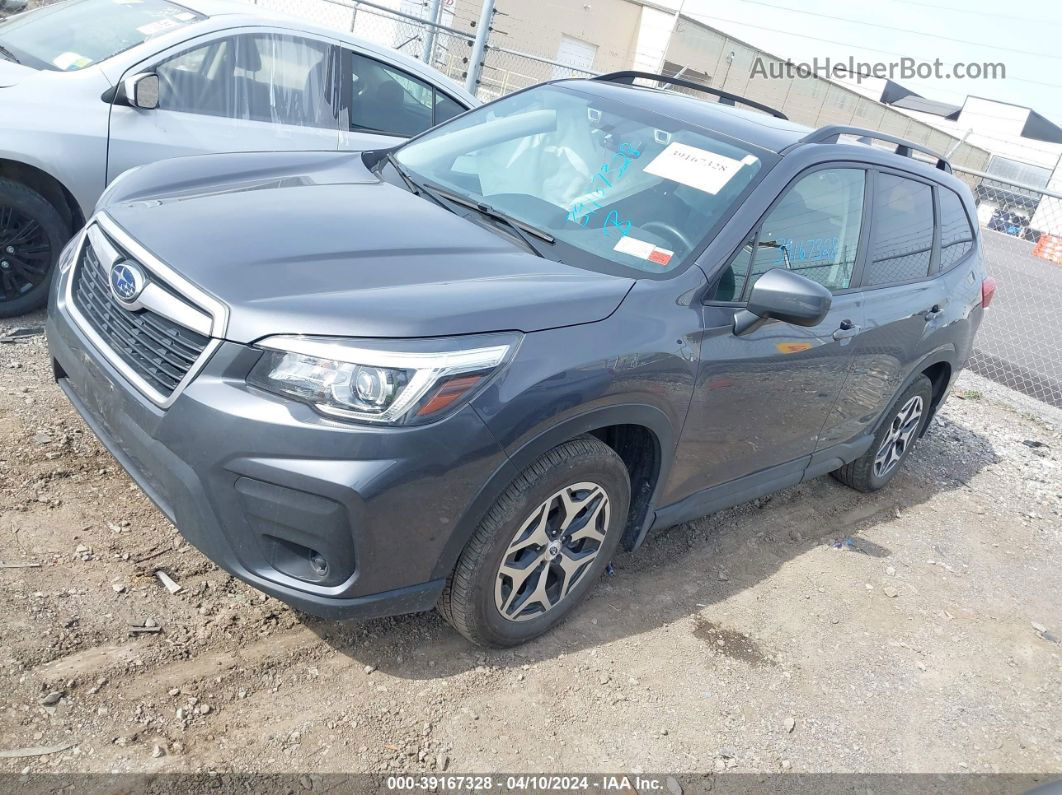 2020 Subaru Forester Premium Серый vin: JF2SKAJC3LH441744