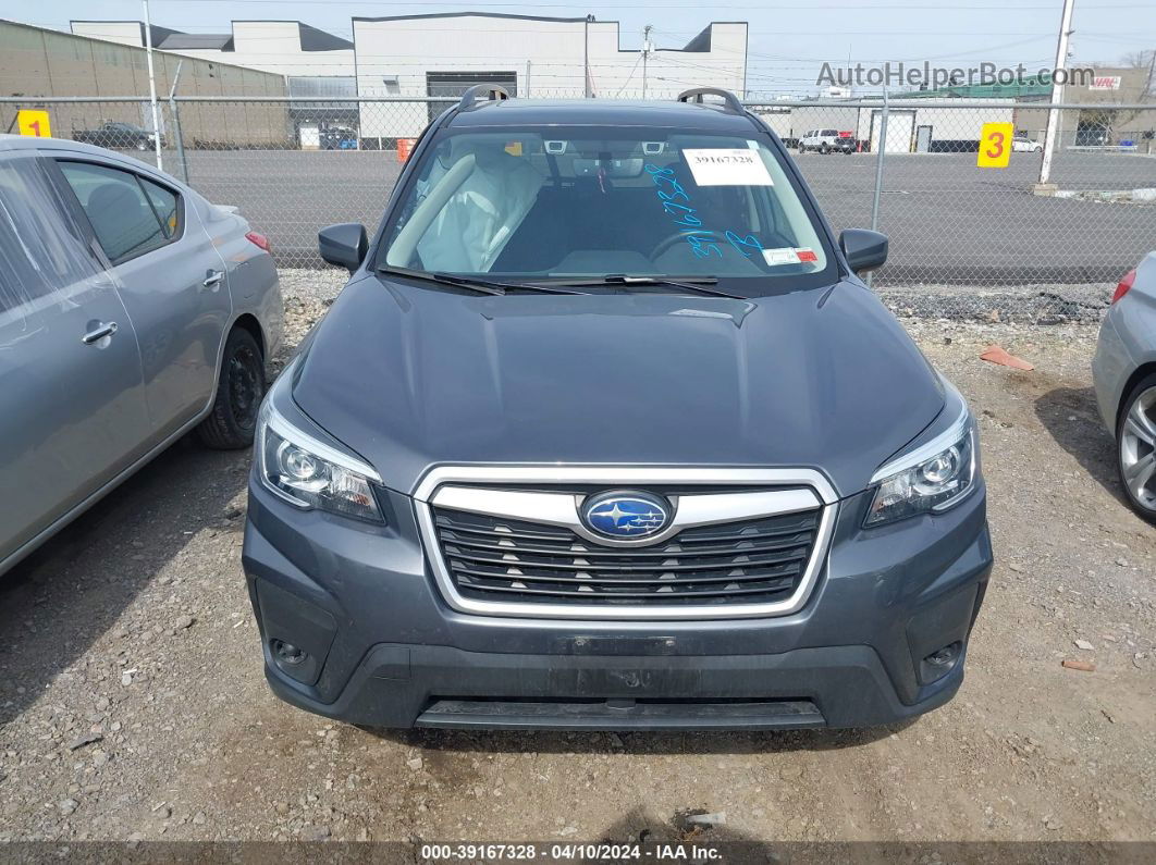 2020 Subaru Forester Premium Gray vin: JF2SKAJC3LH441744