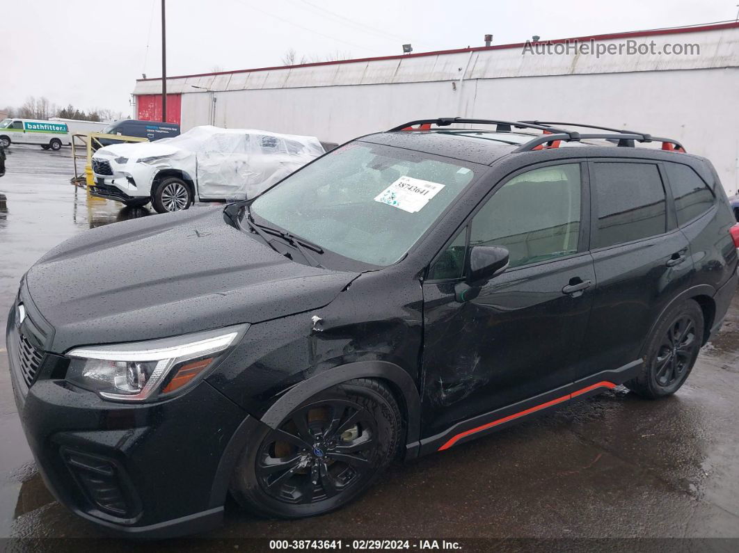 2019 Subaru Forester Sport Black vin: JF2SKAJC4KH437782