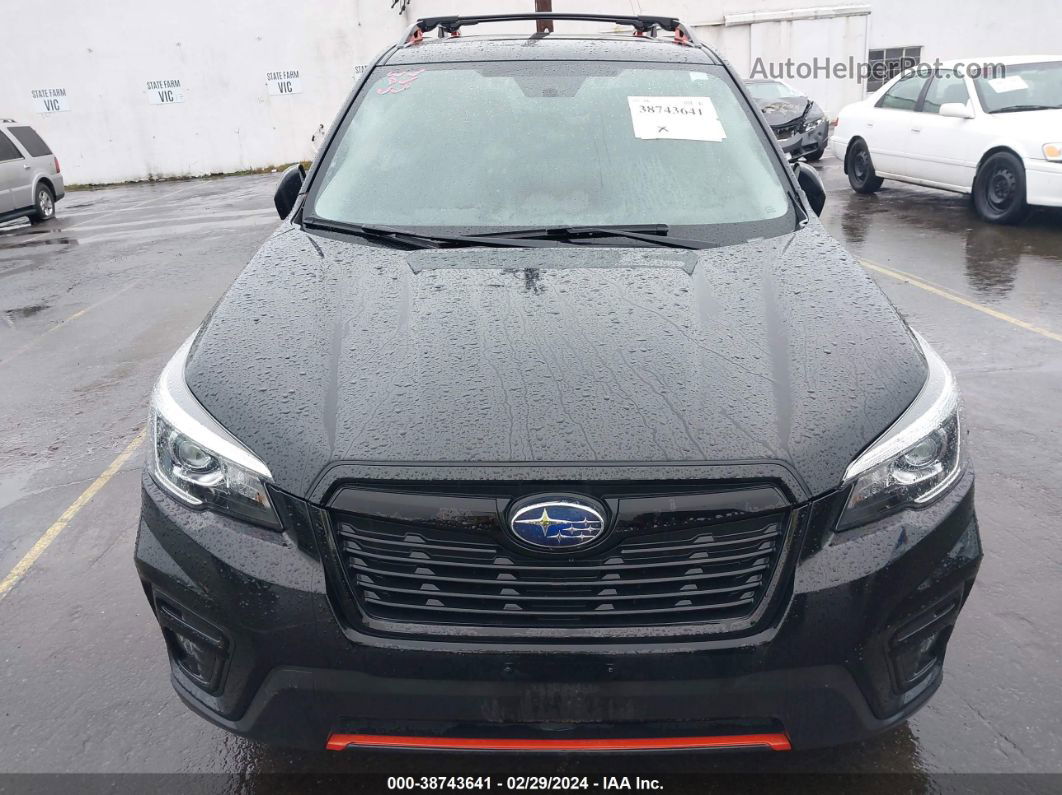 2019 Subaru Forester Sport Black vin: JF2SKAJC4KH437782