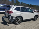 2020 Subaru Forester Premium White vin: JF2SKAJC5LH498236